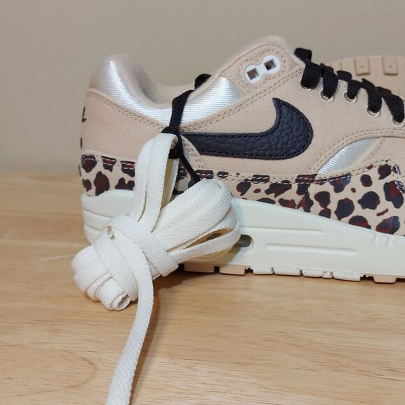 Nike Air Max 1 '84 Shoes Sesame Leopard FV6605-200 Women's Size 7 - Picture 7 of 8